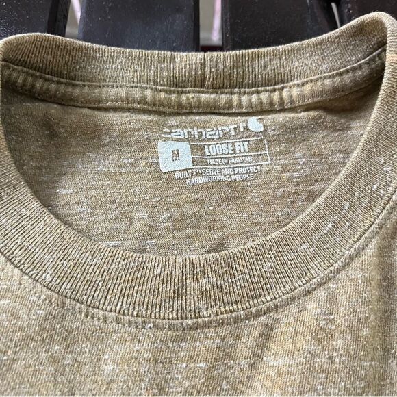 Carhartt K87 Awesome Worked in Tee With Beautiful Bleach Staining (M) - Picture 3 of 4